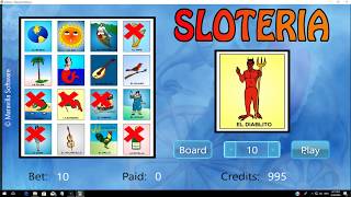 SLoteria the Loteria slot machine game [upl. by Atcliffe]