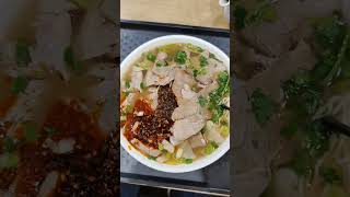 I enjoy Lanzhou beef noodles in Nanjing [upl. by Zachery]