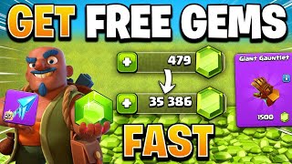 easiest way to collect gem from coc 💎💎 easy mission for getting gem in coc  clashofclans cocgem [upl. by Leviralc]