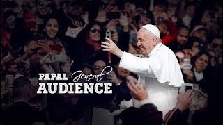 General Audience with Pope Francis from Vatican  September 25 2024 [upl. by Ertnom]