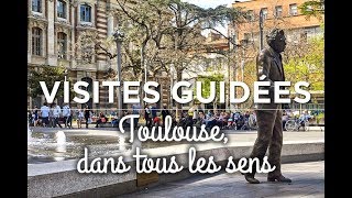 Toulouse dans tous les sens  visite guidée [upl. by Summons83]