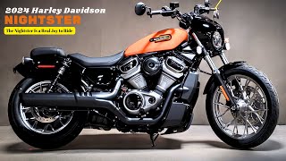 The Nightster Is a Real Joy to Ride  2024 Harley Davidson Nightster [upl. by Eilsew708]