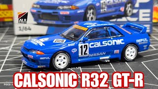 164 Calsonic Skyline R32 GTR by Pop Race Full review [upl. by Torras]