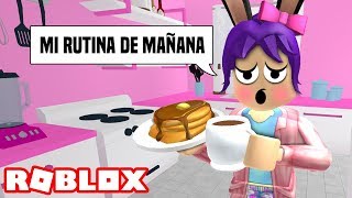 MI RUTINA DE MAÑANA EN BLOXBURG  ROBLOX [upl. by Stempien]