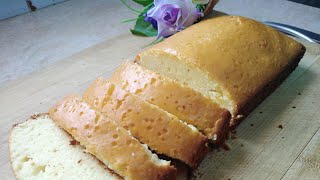 Bakery Style Pound Cake  Super Easy amp Spongy  Bilkis Food Art [upl. by Daas]