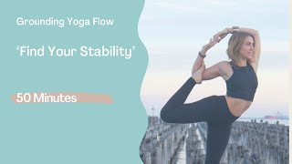 Grounding Yoga Flow for beginners and advanced yogis 50 minute yoga flow [upl. by Eniluqaj]