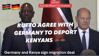 Kenyans to be deported from Germany  Germany and Kenya sign migration deal [upl. by Wavell529]