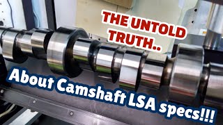 Camshaft Lobe Separation Angle The Untold Truth of LSA How to Pick LSA the right wayDavidVizard [upl. by Hollister]