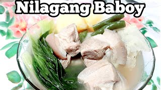 Nilagang Baboy  Pork Nilaga  Filipino Food [upl. by Agamemnon]