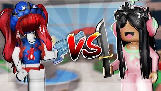 1v1 with TALIA in murder mystery 2 [upl. by Eachelle88]