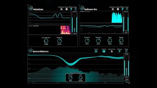 Post Production Bundle  DeRoom Pro  SpectralBalance  VoiceGate [upl. by Iat592]