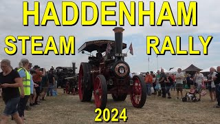 Steam Engines at Haddenham Steam Rally 2024 [upl. by Aborn]