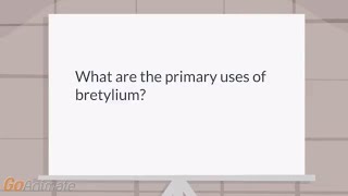 What is bretylium used for [upl. by Eah]