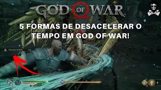 5 formas de desacelerar o tempo em God of War [upl. by Berard]