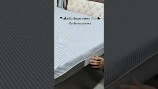 Wakefit shape sense ortho 5 inch mattress wakefit amazon review orthomattress thesleepcompany [upl. by Godber792]