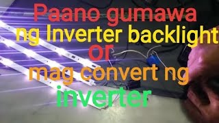 Paano gumawa ng backlight inverterconvertinverterDIYinverterLucbanElectronicsShop [upl. by Inat]