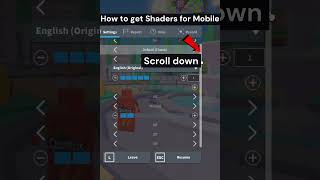 How to get Shaders for Roblox mobilepc [upl. by Lusa130]