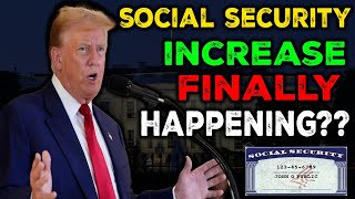 YES BIG INCREASES For Social Security Finally Happening SSA SSI SSDI Increased Payments [upl. by Cherilynn]