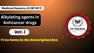 Alkylating agents in Anticancer drugs  Semester5  Lecture7  Fit Pharma [upl. by Warrenne]