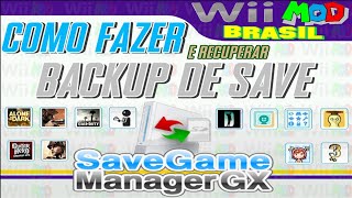 53 Como fazer e recuperar backup de save Wii [upl. by Bresee]