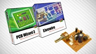 Como utilizar LIVEWIRE Y PCB WIZARD 2017Ideatronic [upl. by Nawram]