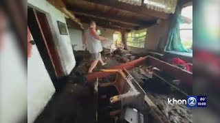 Big Island family hit hard by Hone picking up the pieces [upl. by Safko716]