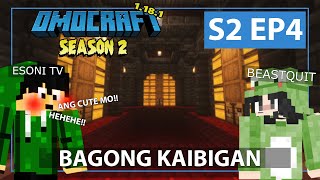 OMOCRAFT S2 EP4  BAGONG KAIBIGAN Minecraft Tagalog [upl. by Sneve]