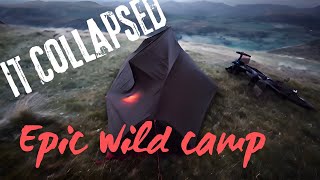 My Tent Collapsed on a wild camp [upl. by Zanlog524]