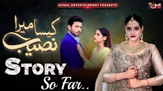 Kaisa Mera Naseeb  Story So Far  Episodes 71  72  MUN TV Pakistan [upl. by Naanac769]