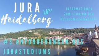 Jura in Heidelberg 3 Anforderungen des Jurastudiums 360 GradVideo 5k [upl. by Abramson814]