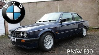 1990 BMW 316i E30 indepth tour  3 Series coupe  Cars of Glasgow [upl. by Magee]