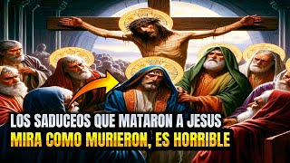 La horrible muerte de Anás y Caifás Los saduceos que mataron a Jesús  Historias Bíblicas [upl. by Chirlin609]