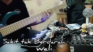 Wali  Sakit tak berdarah cover bass [upl. by Liuka]