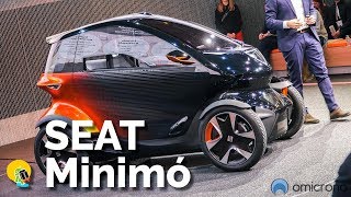 El coche ELÉCTRICO que NO tendrás que cargar  SEAT MINIMO [upl. by Conant]