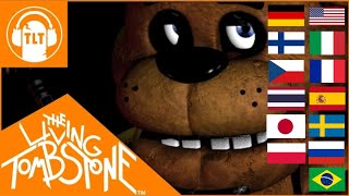 FNAF 1  FNAF 1 SongTLT in different languages [upl. by Tiersten]