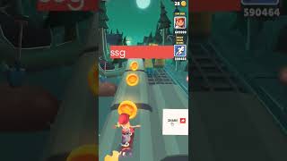 Pitch Dark Board 🛹 SubwaysurfersHauntedHood gamefeed subwaysurfers gaming trending gameplay [upl. by Anma]