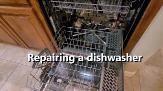 Kitchenaid dishwasher repair [upl. by Calley]