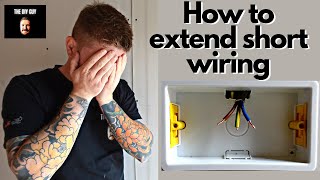 How to Extend Short Wires  Easy Fix Anyone Can Do [upl. by Shreve997]