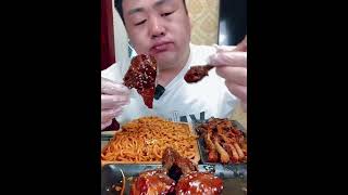 MUKBANG EATING PIG BELLY viral youtubeshorts mukbang [upl. by Garfield]