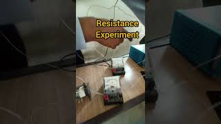 Resistance Experiment resistance shorts viralvideo [upl. by Burgess609]