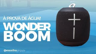 UE WONDERBOOM  caixa de som bluetooth À PROVA DE ÁGUA PARA FESTAS [upl. by Daitzman379]