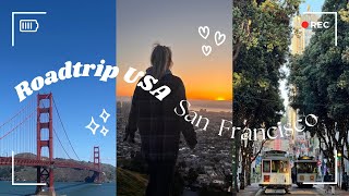 USA West Coast 🇺🇸 Road Trip  San Francisco  Golden Gate Bridge  Vlog 01 [upl. by Hardunn948]