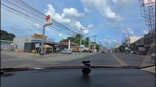 Driving along Davao City routed from Ecoland going to Matina [upl. by Akimrej]