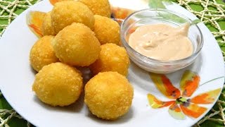 Bolitas de Queso Fried Cheese Balls [upl. by Alaecim]