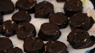 Frozen Dark Chocolate Banana Truffles [upl. by Collimore683]