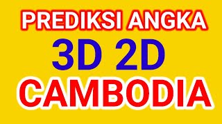 PREDIKSI ANGKA MAIN 32D CAMBODIA HARI INI 6 NOVEMBER 2024 [upl. by Christiansen351]