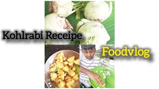 Kohlrabi receipe  youtubeshorts foodvlog foodlover healthy food [upl. by Johst787]