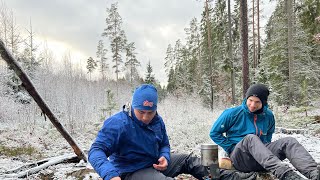 Winter hiking in Sweden Olofström  Glimåkra [upl. by Nallij]