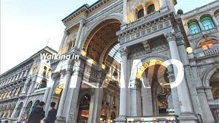 Walking Tour From Piazzale Loreto to Duomo di Milano  Discovering Milans Heart [upl. by Hillard]