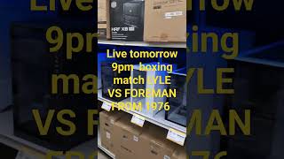 BOXING LIVE RON LYLE VS GEORGE FOREMAN 1976 [upl. by Midas370]